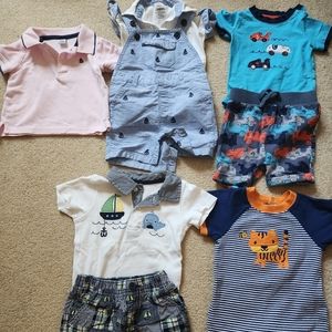 Gymboree baby boy summer lot